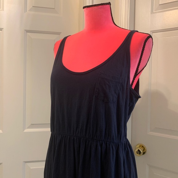 Like new H&M blue scoop-neck dress w/elastic waist - Picture 5 of 7
